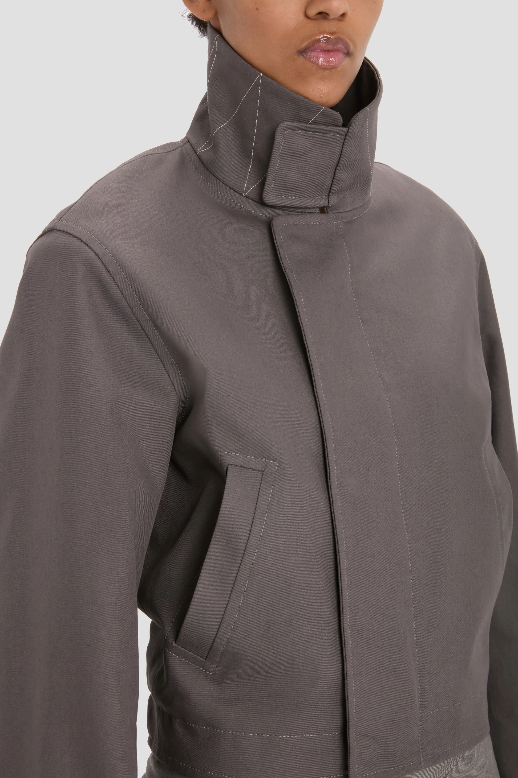 Bomber Jacket In Ore