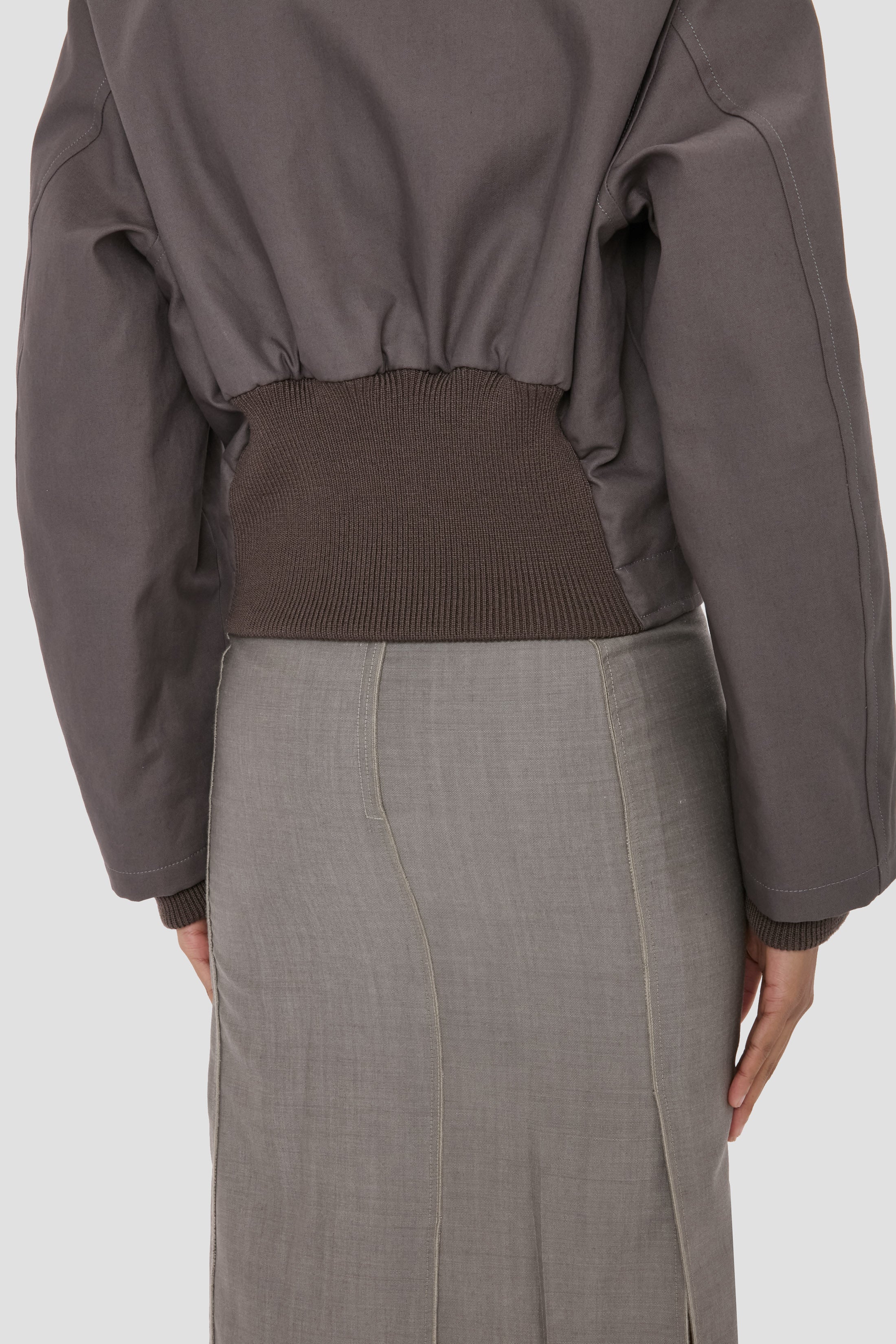 Bomber Jacket In Ore