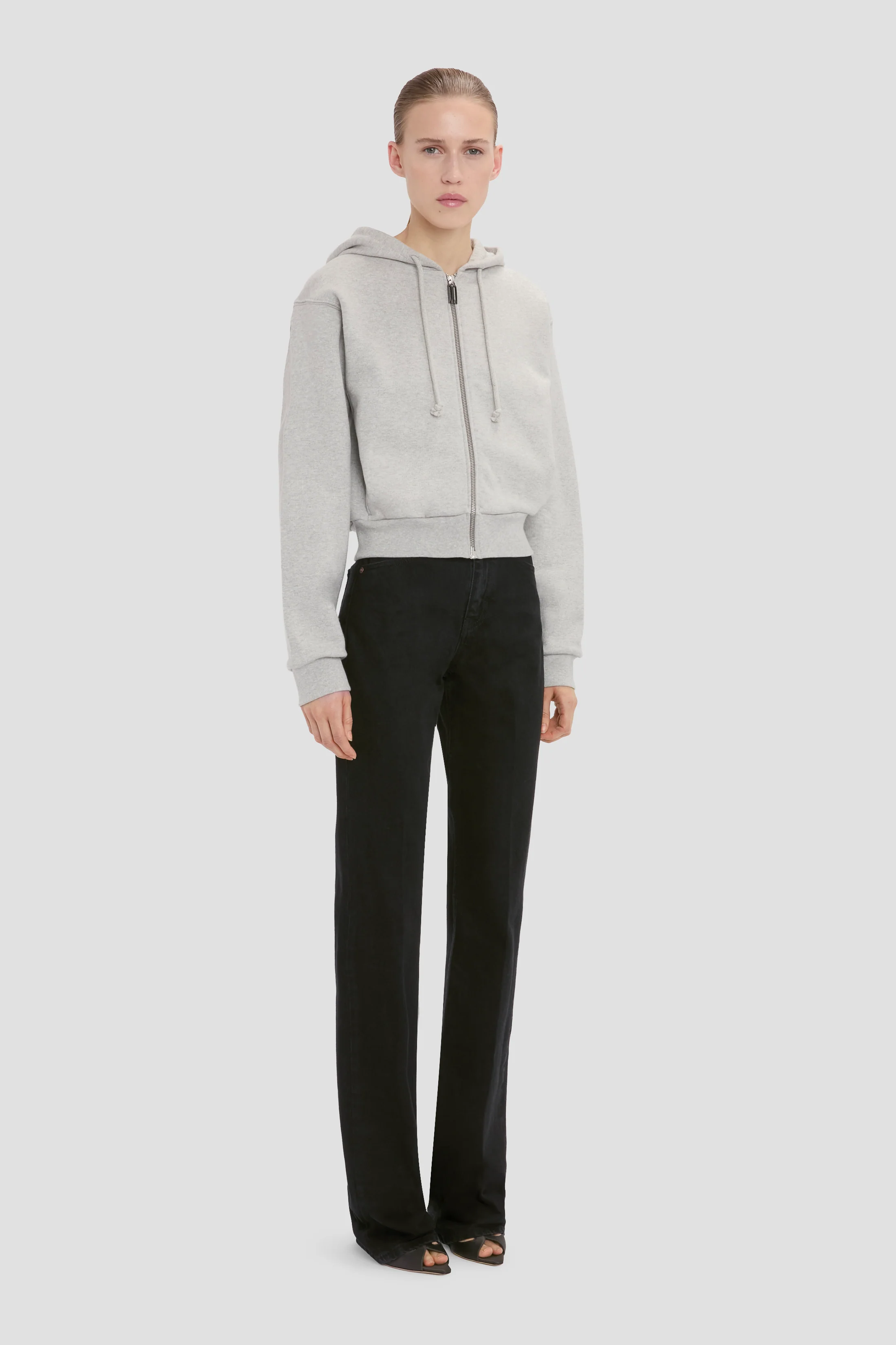 688-full-zip-hoodie-in-grey-marl-2.webp Full Zip Hoodie In Grey Marl