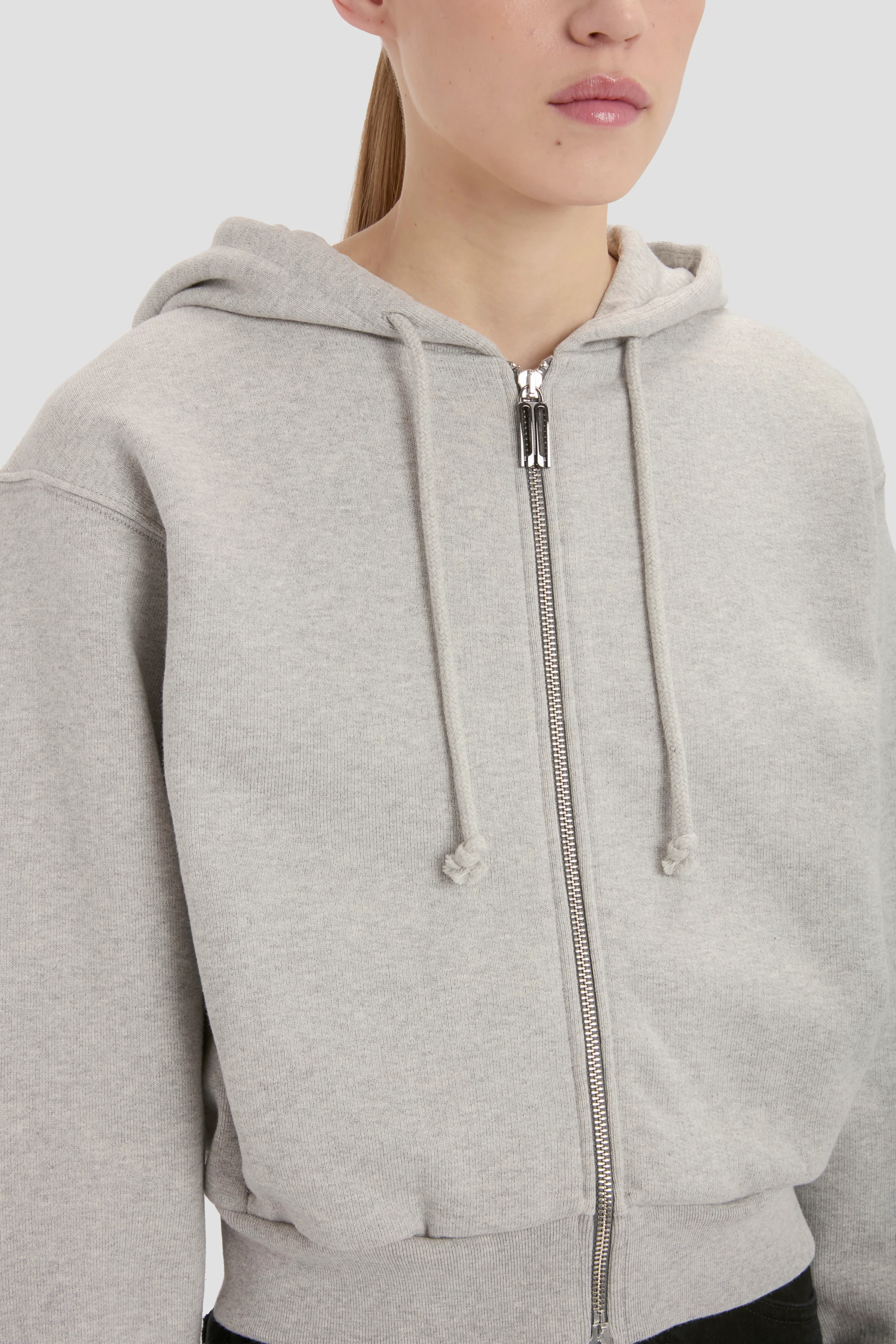 688-full-zip-hoodie-in-grey-marl-3.webp Full Zip Hoodie In Grey Marl
