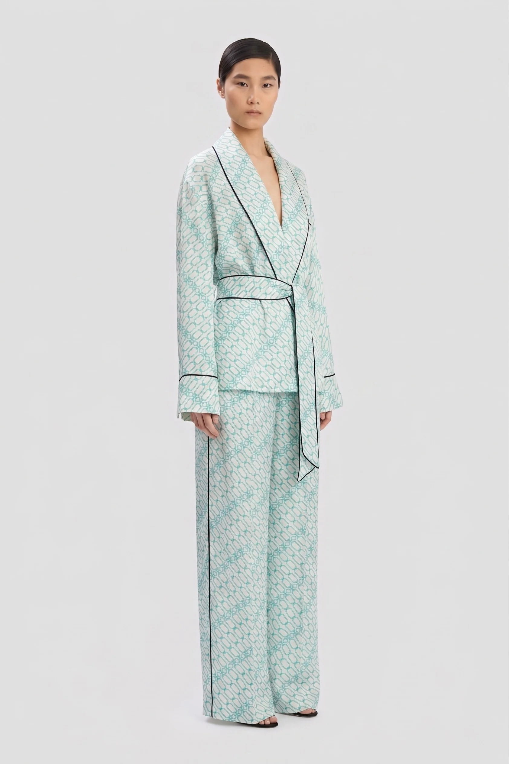 Cecilia Trouser In Portofino Print