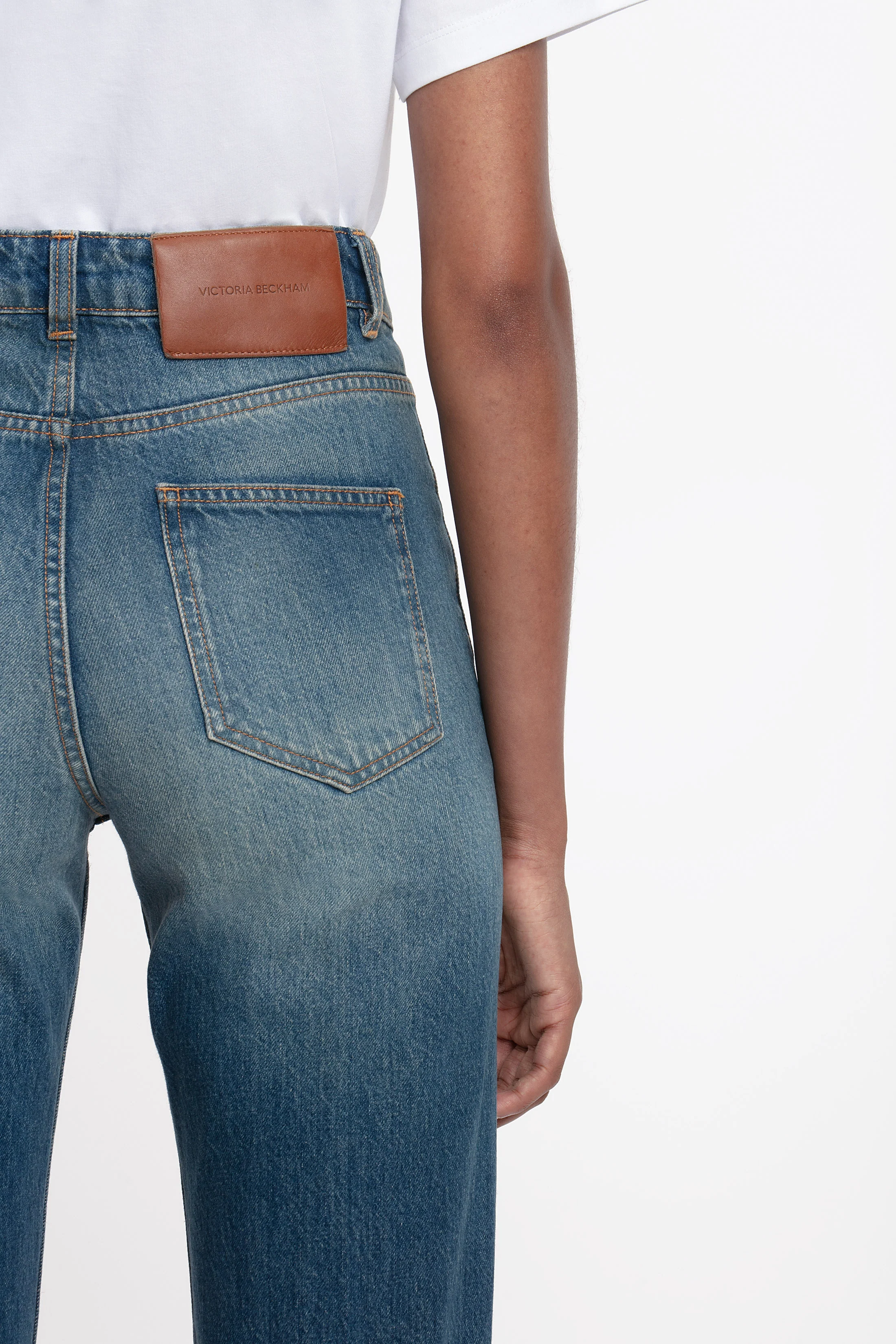 Julia Stretch Jean In Mid Blue