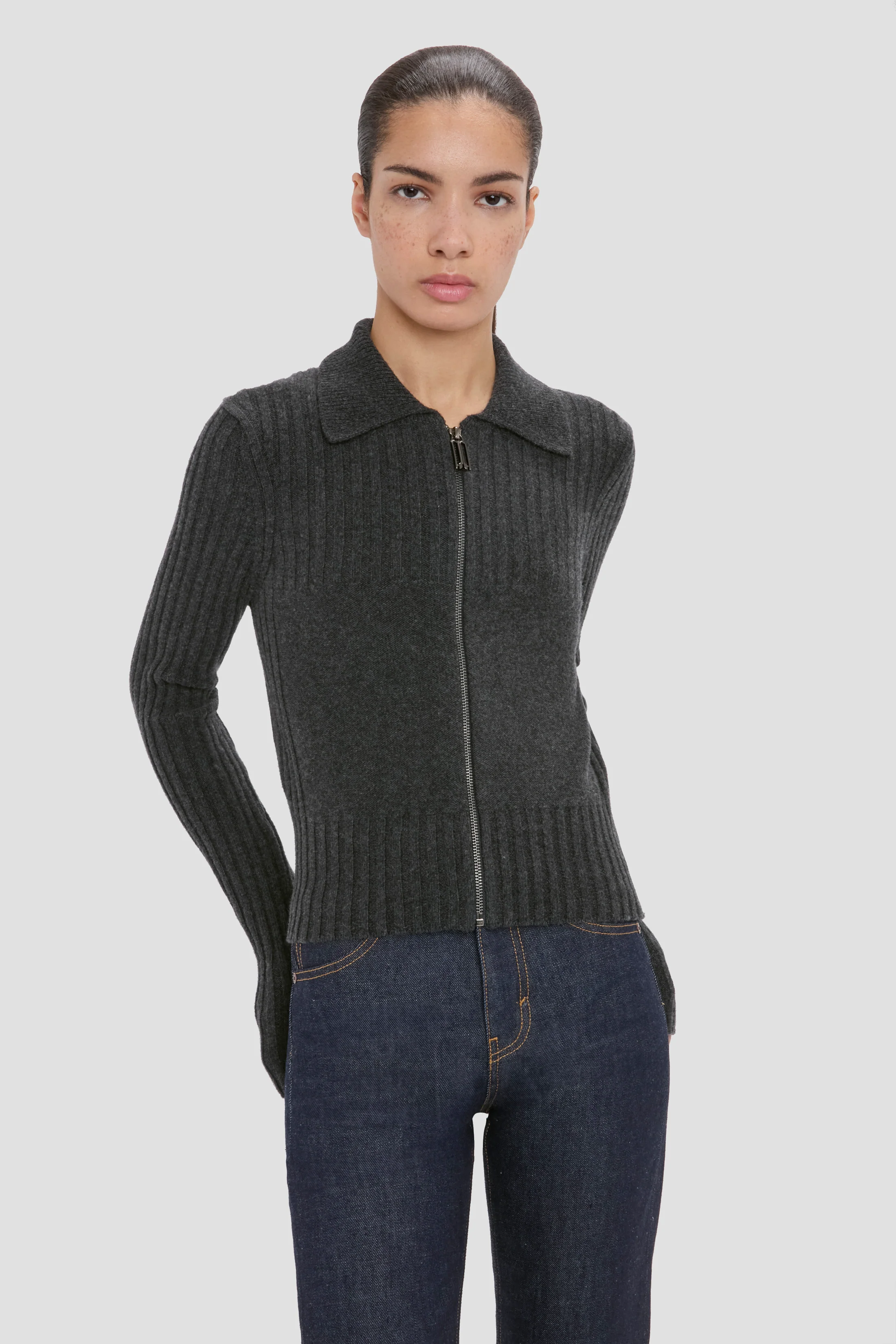 867-zip-jumper-in-ore-melange-3.webp Zip Jumper In Ore Melange