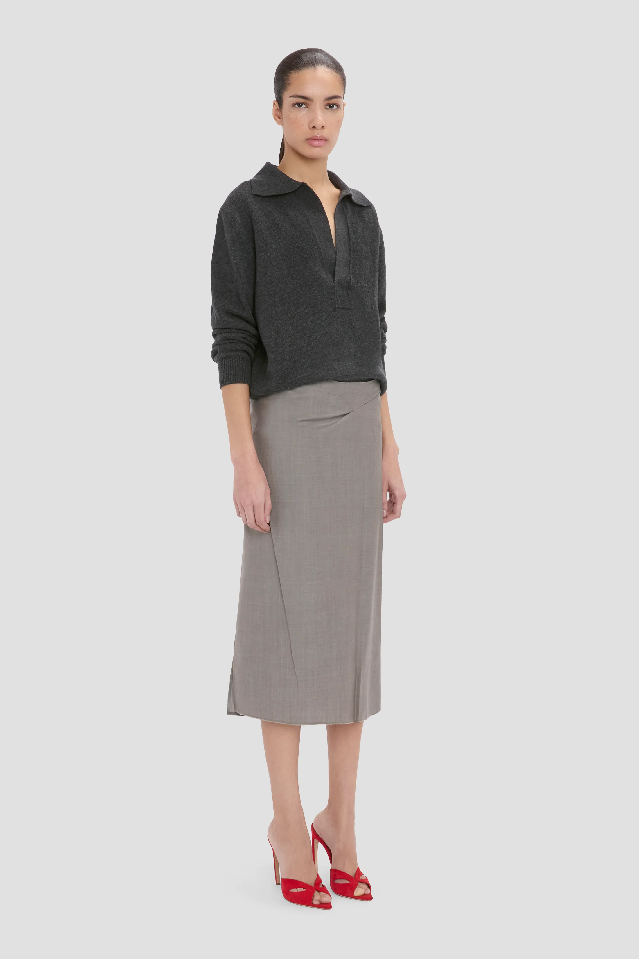 Genevieve Jumper In Ore Melange