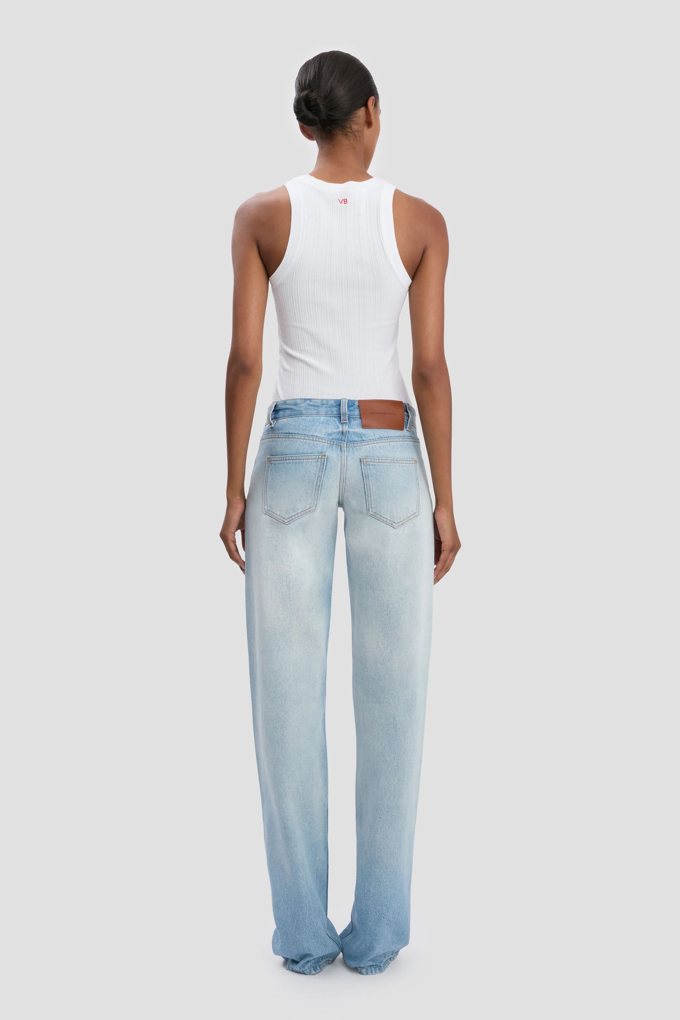 Rib Tank In White